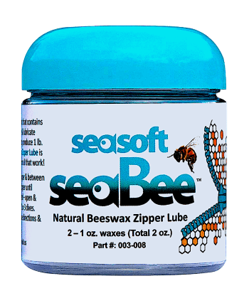 SEASOFT's SeaBee™ Natural Beeswax Zipper Lube