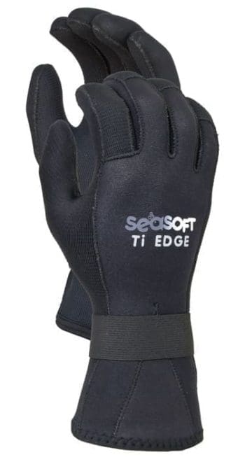 SEASOFT Ti EDGE™ 5 / 3mm & 3 / 1.5 mm DINA-HIDE™ Gloves PLEASE READ DESCRIPTION